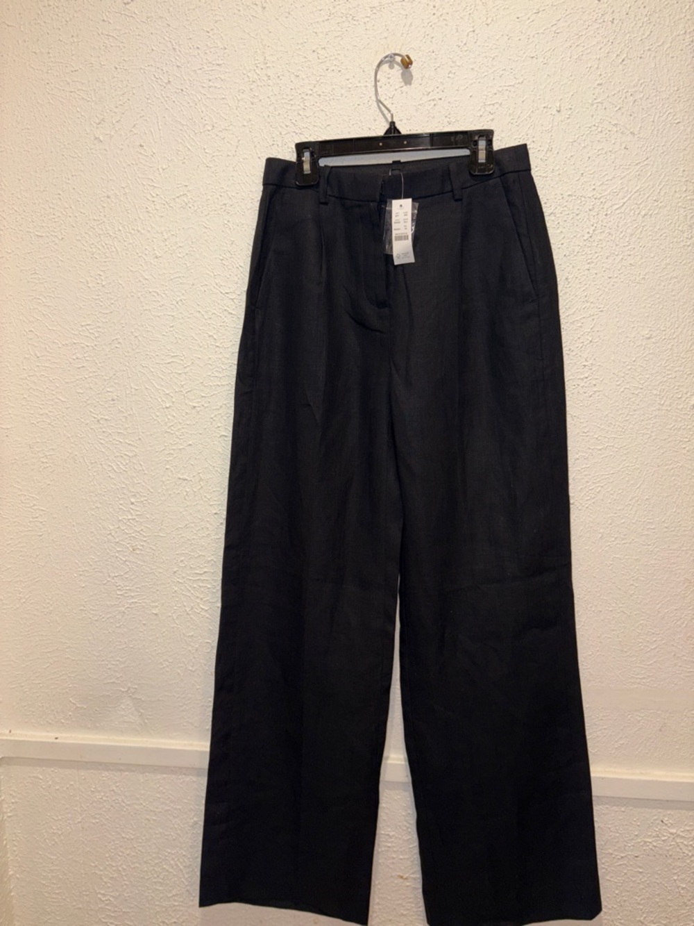 J. Crew Black Wide Leg Pants